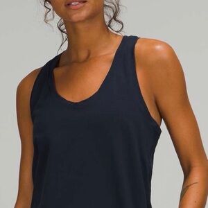 lululemon love tank true navy 6